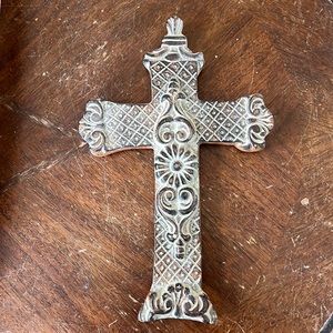 Decorative Cross Wall Hanging 10.75” x 7”